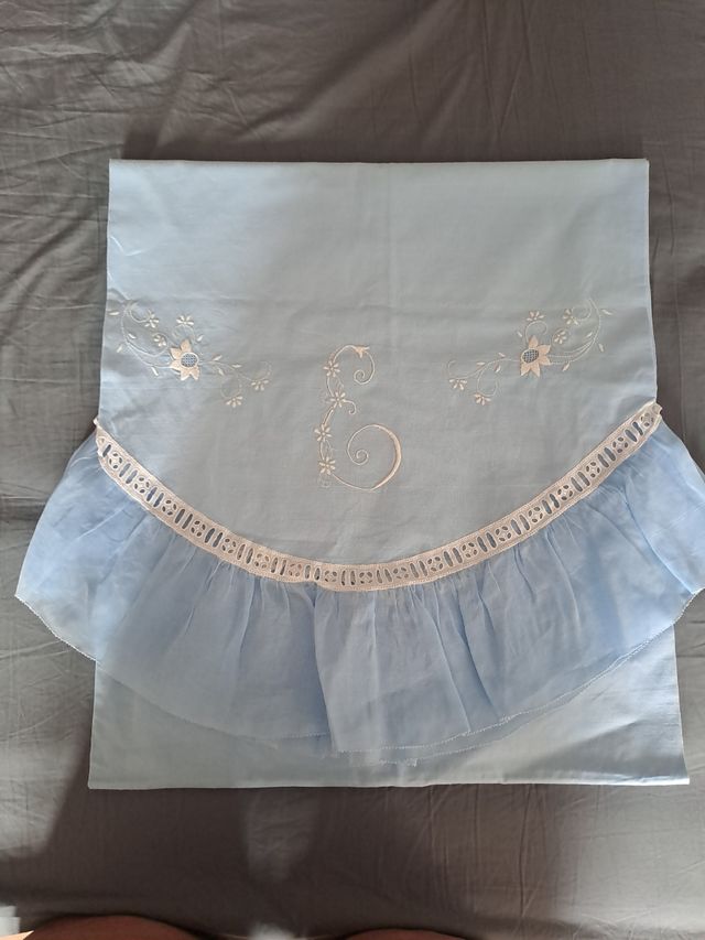 Juego sábanas bordadas cama 135