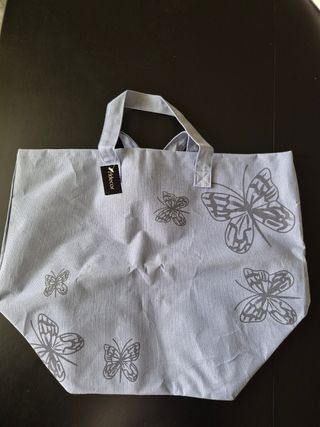 Borsa contenitore canvas