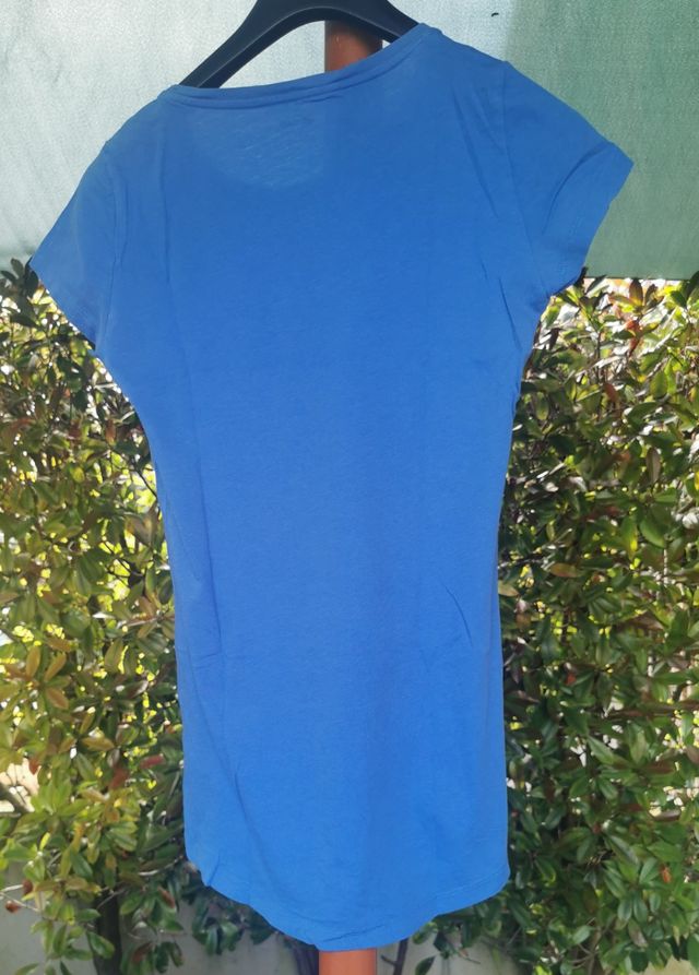 T-shirt Gas blu taglia S donna