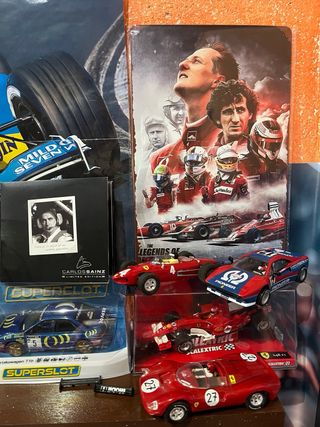 Scalextric completo: circuito + coches 650328067