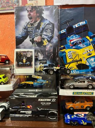 Scalextric completo: circuito + coches 650328067