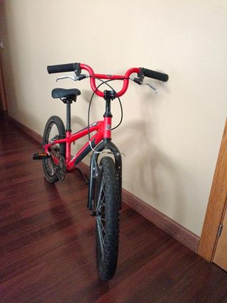 Bicicleta Monty BMX 16" roja