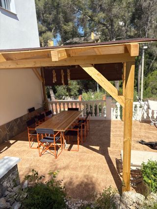 Pergola cenador,
