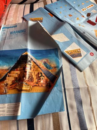 Pirámide Playmobil: Juguete antiguo