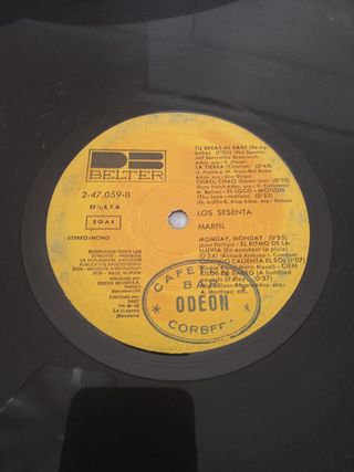 Vinilo Los Sesenta - Marfil