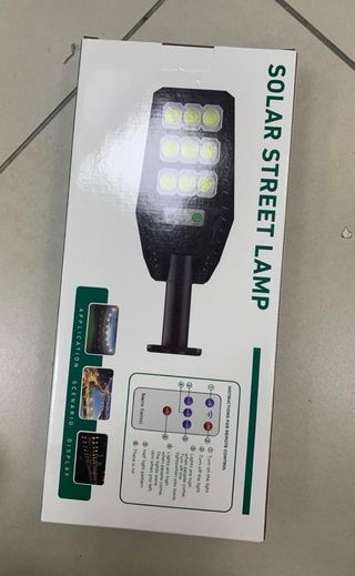 Lampione solare 300W - Luce esterna