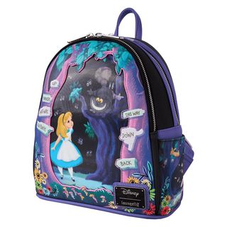 Loungefly Alicia Alice Disney mochila lenticular