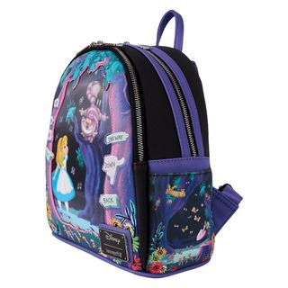 Loungefly Alicia Alice Disney mochila lenticular