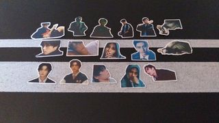 Stray Kids solo stickers - tagliati a mano