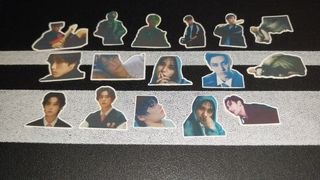 Stray Kids solo stickers - tagliati a mano