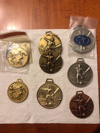 Medallas deportivas vintage - bronce