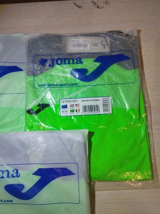 Camisetas Joma adulto - talla S y XL