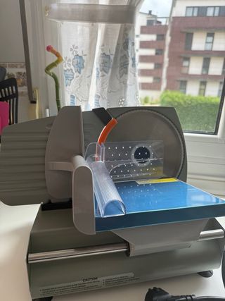 Cortafiambres Küken 180W Acero Inox.