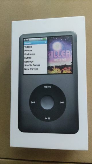 iPod classic 160gb plateado