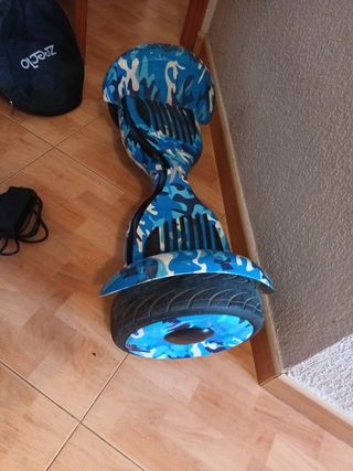 Hoverboard usado + funda y silla