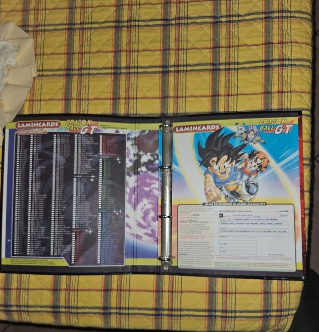 Album Dragon ball GT con anelli