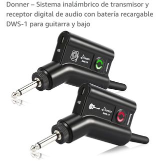 Guitarra y bajo sistema inalámbrico