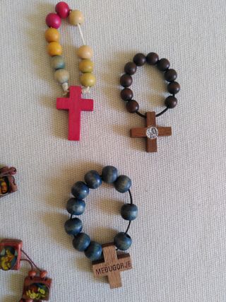 Rosari assortiti varie misure e materiali