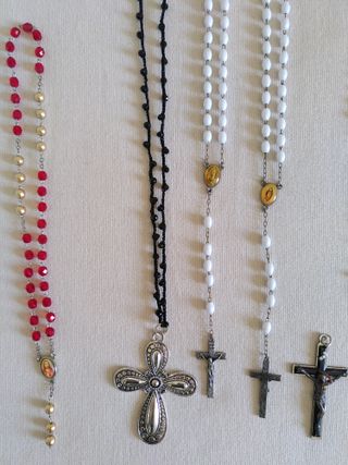 Rosari assortiti varie misure e materiali