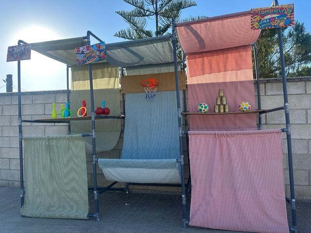 se alquila Miniferia juegos infantil