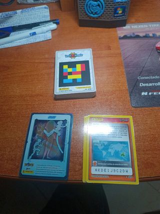 Cartas Bakugan & juegos Panini