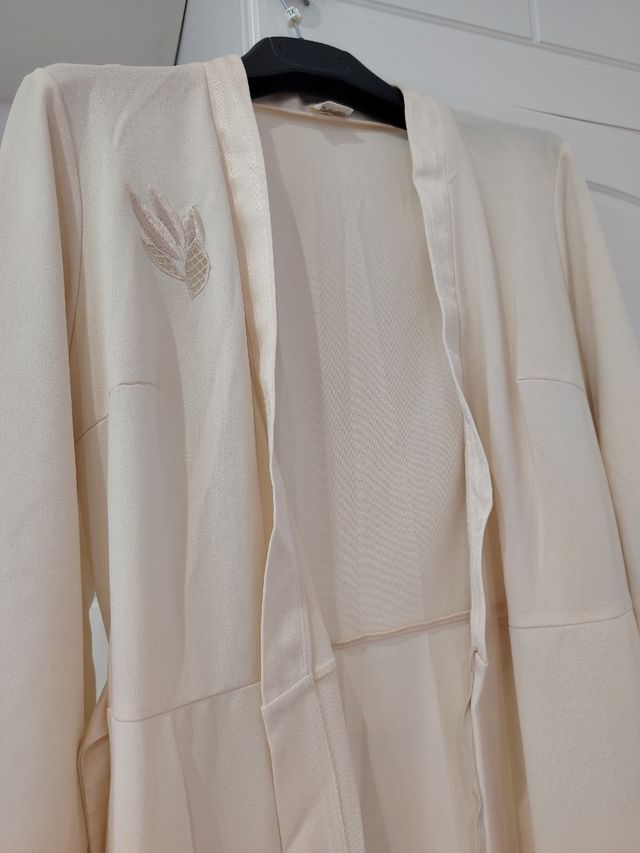 Vestaglia estiva beige