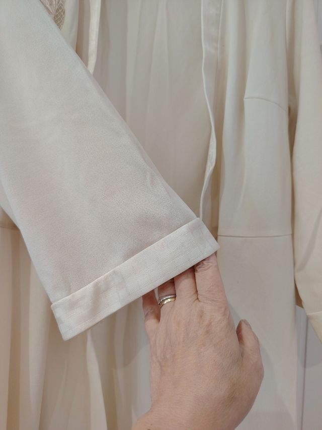 Vestaglia estiva beige