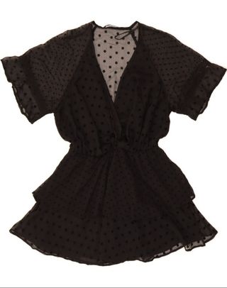 Shorts Zara azul marino - tiro alto