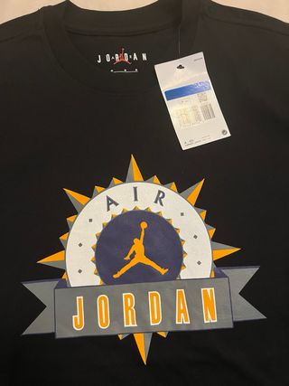T-Shirt Nike Air Jordan nera