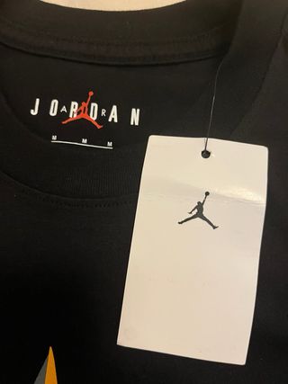 T-Shirt Nike Air Jordan nera