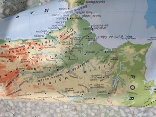 Mapa de España antiguo