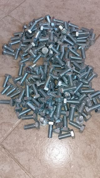 Viti testa esagonale zincate 12x30