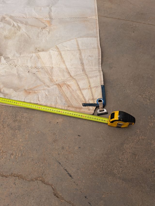 Vela Vaurien, vela mayor. Vela ligera.