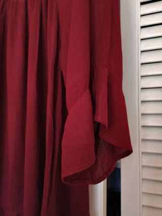 Blusa media manga, camisa