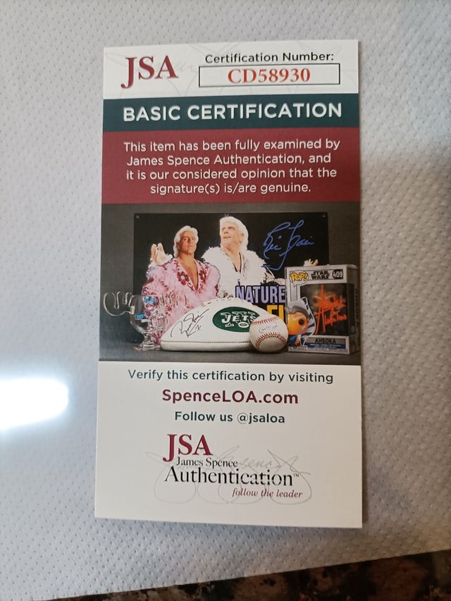 Foto firmada astronauta Apolo 13