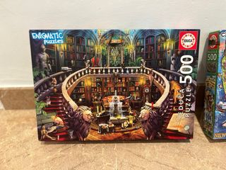 2 Puzzles 500 piezas Educativos