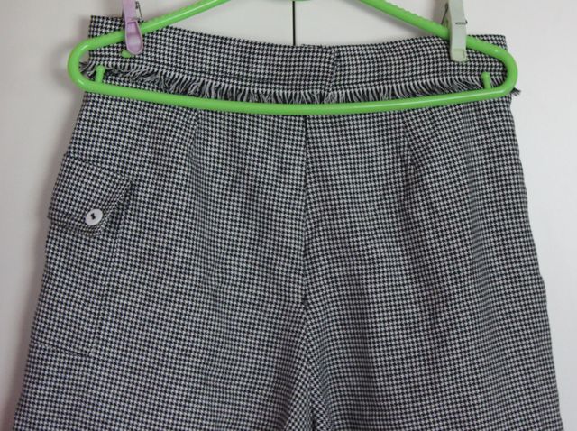 Falda pantalon pata de gallo