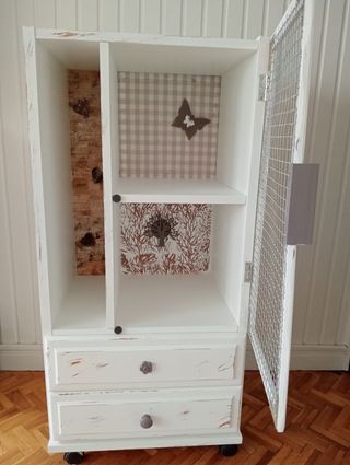 Mueble blanco restaurado