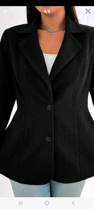 Americana negra - Talla 48/50