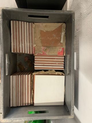 Azulejos blancos 20x20 rustico brillo