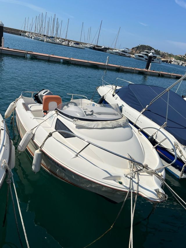 Barco motor fueraborda