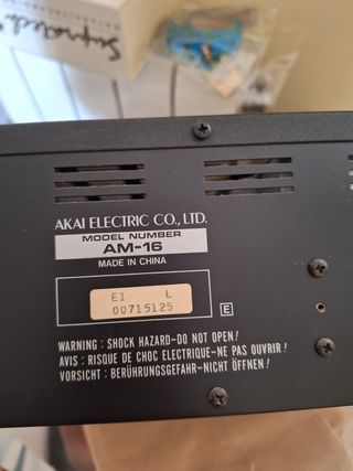 Equipo de musica condos altavoces