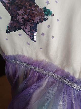 Vestito bimba paillettes - 9 anni