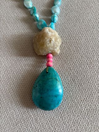 Collar turquesa & colgante