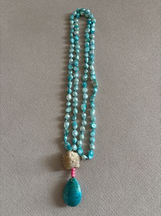Collar turquesa & colgante