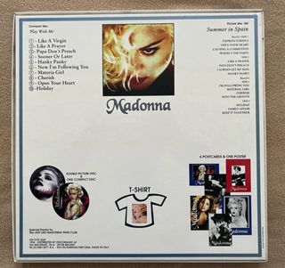 Madonna: Box Set CD & Maglietta box set raro!!!!
