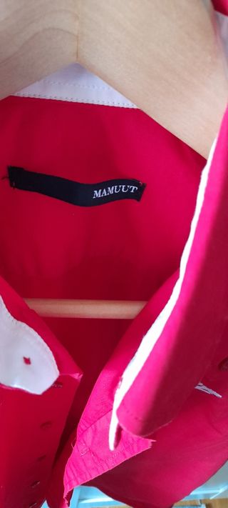 Camisa roja Mammut