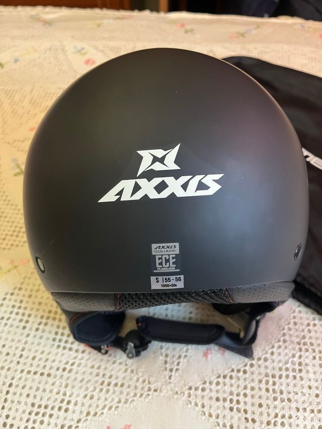 Casco moto Axxis negro talla S