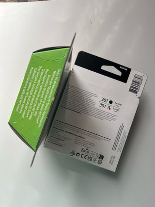 4 PACK Cartuchos de tinta HP 301 Negro+Tricolor