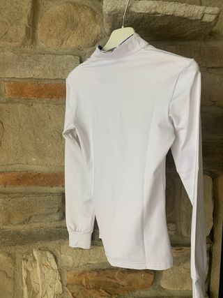 Maglia Samshield equitazione XS blu/bianca